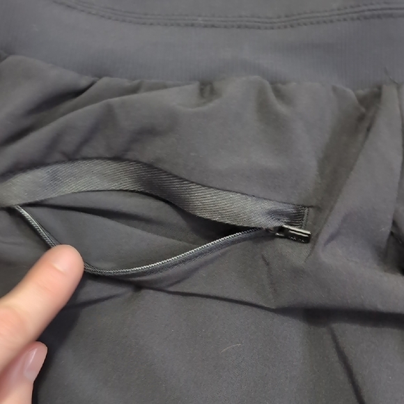 Athleta Black Wide-Leg High-Waist Trouser Pants Size 14 P - Picture 11 of 15